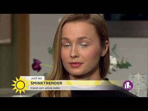 Sminkexperten: "Det perfekta och översminkade är på väg bort" - Nyhetsmorgon (TV4)