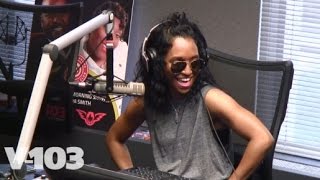 Chilli Talks Prince + TLC Album On The Big Tigger Show