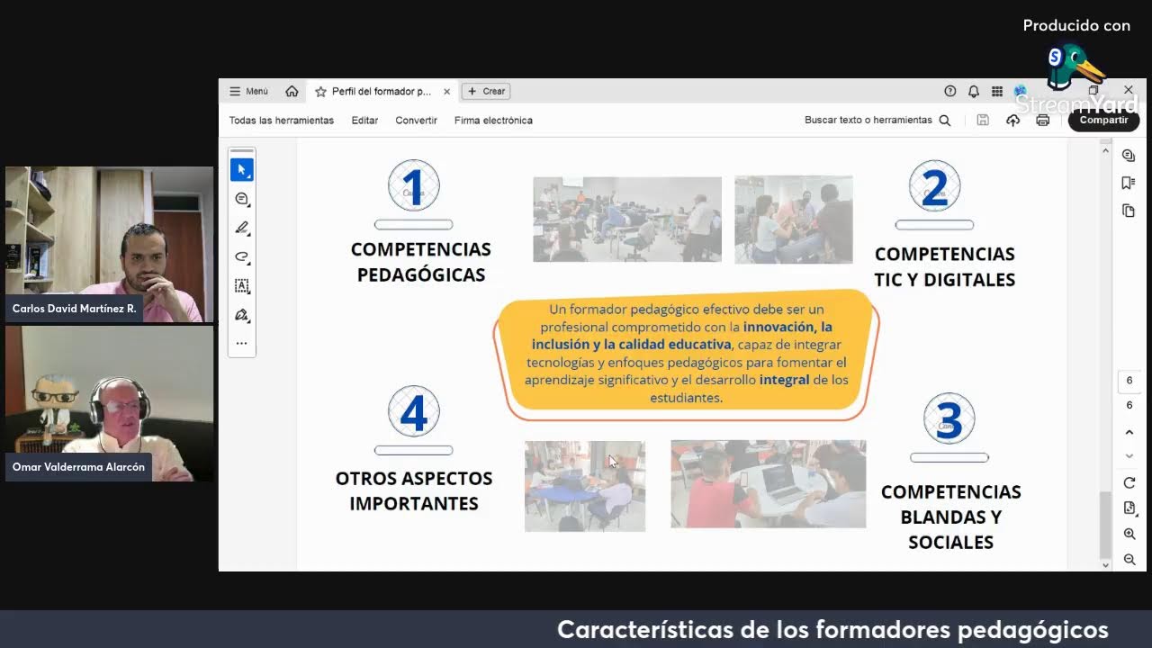Peril del formador pedagógico