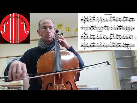 Long, Long Ago & Variation from Suzuki Cello School vol. 2 by Pier Paolo Maccarrone #suzukimethod