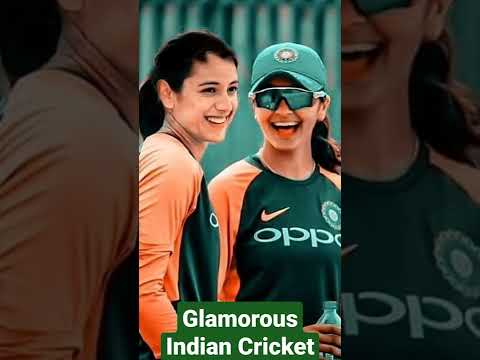 Glamorous Indian Cricket Smriti Mandhana Harlin Deol All Time Beauty #shorts #youtubeshorts #status