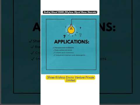 Ethylene glycol monostearate ( gincol egms)