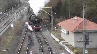 preview picture of video 'Dampfzug Fahrt Aschaffenburg -  Seckach'