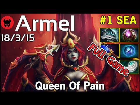Armel [TNC] plays Queen Of Pain!!! Dota 2 Full Game 7.21