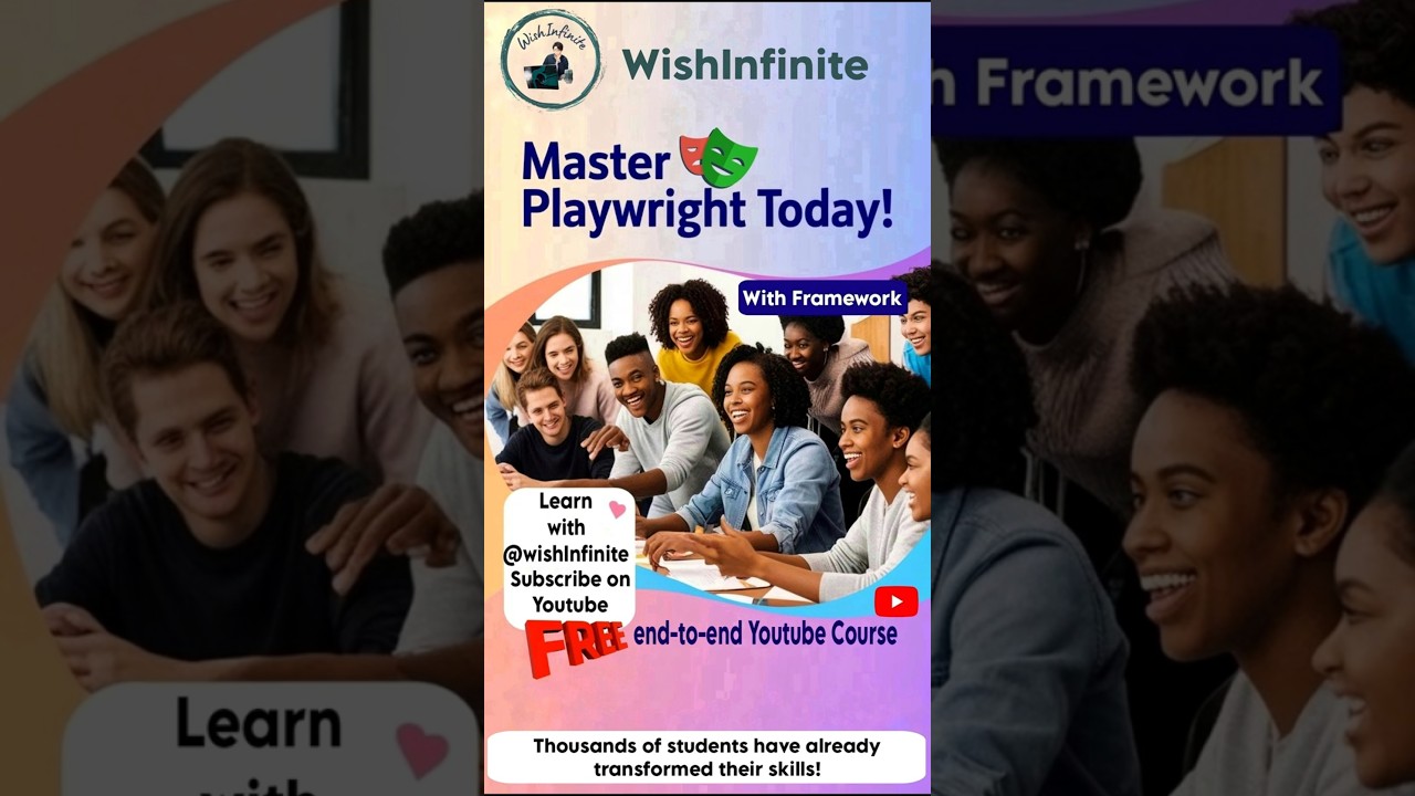 Playwright Tutorial for Beginners (2025) – Full End-to-End Automation Course [FREE]