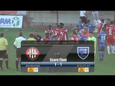 Foot - Montceau - FCVB - 20/08/2016