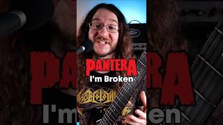 Pantera - I'm Broken #guitar #metal #guitarlesson