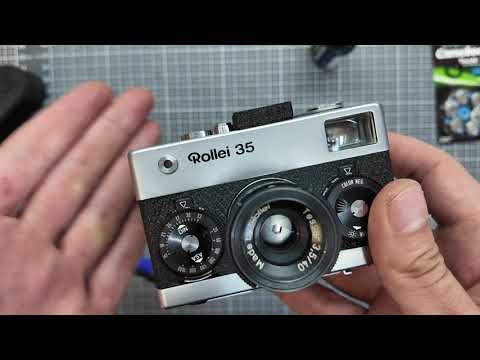 How to use your Rollei 35 Tutorial: the smallest mechanical camera ever made.
