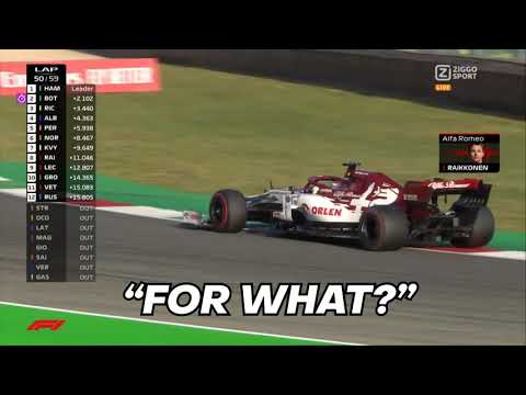 Hilarious Kimi Räikkönnen Radio "FOR WHAT?" - 2020 Tuscan GP