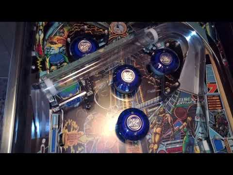 Xenon Pinball from Bally 1980 in action  Part 1