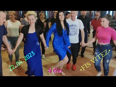 Odigrana kola za kraj posjela u Fis-u zatim su i pjevači zaigrali kolo 22.04.2023