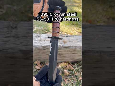 Hard Testing the Classic KaBar Knife // Can the Handle Take It?