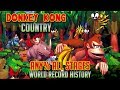 Donkey Kong Country - Any% All Stages Speedrun World Record History