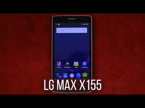 Распаковка LG Max X155