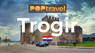 Walking in TROGIR, Croatia 🇭🇷 - Day Trip Destination From Split - 4K