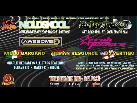Pablo Gargano HELLRAISER 2025 AV Set @ NIOLDSKOOL 20th Anniversary vs Retro Trax 05 04 2025