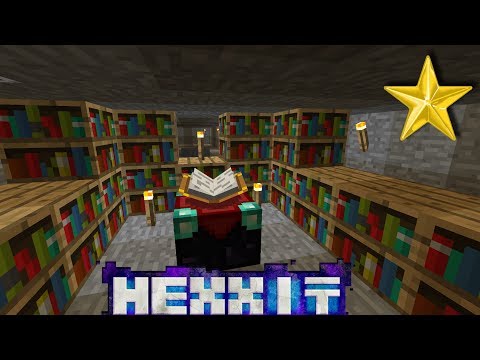 MİNECRAFT'IN İÇİNDEN KÜTÜPHANEYE!!! | Minecraft Hexxit #18