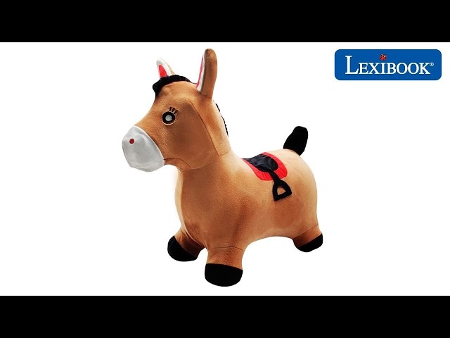 Vídeo relacionado con LEXIBOOK, Hinchable Unicornio Saltarín, para Interior y Exterior, Desarrollo del Equilibrio y la motricidad, Bomba Manual incluida, Plástico Seguro y Resistente, Rosa, BG050UNI