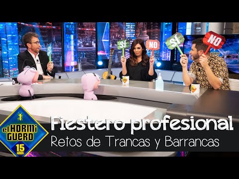 Pablo Motos, sincero en el test del fiestero profesional: Me llevó a casa El Cigala - El Hormiguero