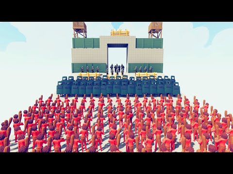 Army vs 100 Units - Totally Accurate Battle Simulator TABS