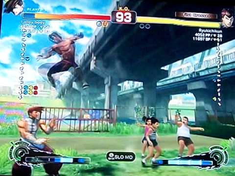 t alloy body (Yang #13) vs. Ryukichikun (Fei Long #1) SSFIV AE JAPANESE RANK MATCH