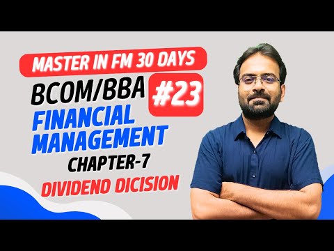 Financial Management syllabus sem 3 Bcom BBA CWG for BCOM