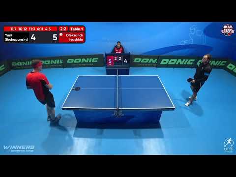 08:30 Yurii Shchepanskyi 3 - 2 Oleksandr Ivashkin West 1 WIN CUP 05.11.2022 | TABLE TENNIS WINCUP