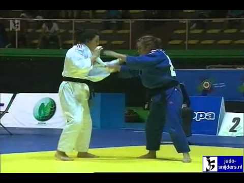 Helene Receveaux (FRA) - Sanne Verhagen (NED) [-57kg] final