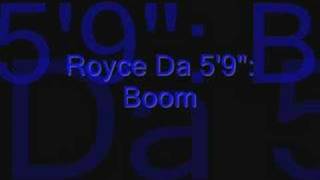 Royce Da 5&#39;9&quot;: Boom (remix)