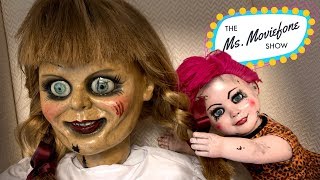A Creepy Doll Interviews &#39;Annabelle Comes Home&#39; Stars! | The Ms. Moviefone Show