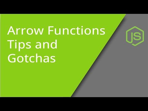 Tips and Gotchas for ES6 Arrow Functions