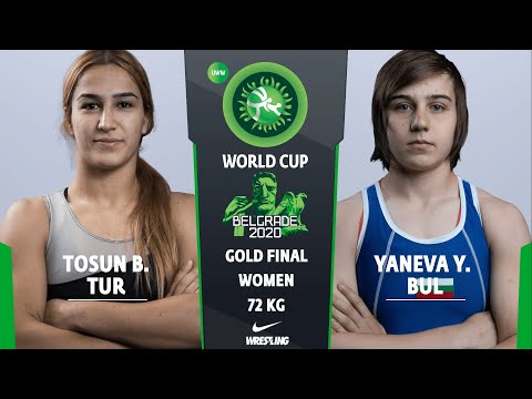 GOLD WW - 72 kg: Y. YANEVA (BUL) v. B. TOSUN (TUR)