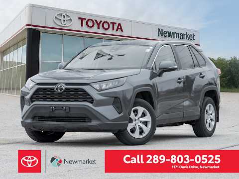 2025 Toyota RAV4 LE AWD in Gray for sale at Newmarket Toyota in Newmarket, ON
