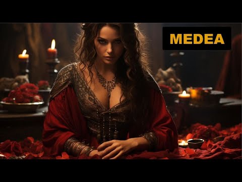 Medea the sorceress – daughter of Aeetes, wife of Jason and granddaughter of the sun god Helios!