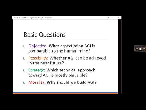 Pei Wang - The basic questions about Artificial General Intelligence (AGI)
