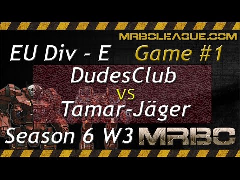 MRBC DudesClub vs Tamar-Jaeger Game #1 