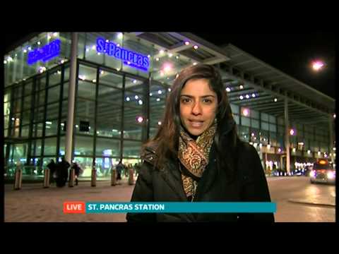 ITV News live car crash on-air