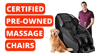 Best Massage Chair Deals - HUGE SAVINGS - Certified Pre-Owned Massage Chairs