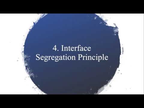 Understanding of the Interface segregation principle