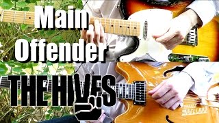 Main Offender - The Hives ( Guitar Tab Tutorial &amp; Cover )