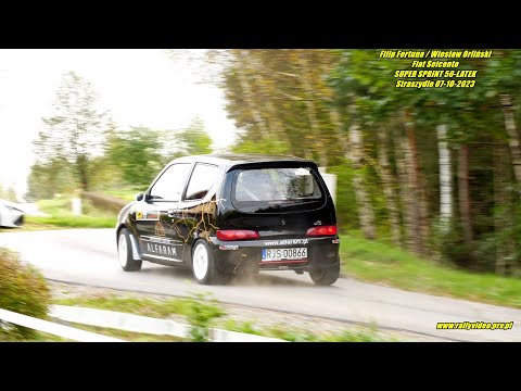 Filip Fortuna / Wiesław Orliński - Fiat Seicento - SUPER SPRINT 50-LATEK Straszydle 07-10-2023