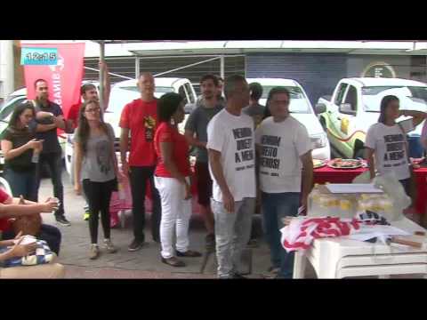 Servidores da Universidade Federal de Sergipe fazem protesto na capital - BALANÇO GERAL
