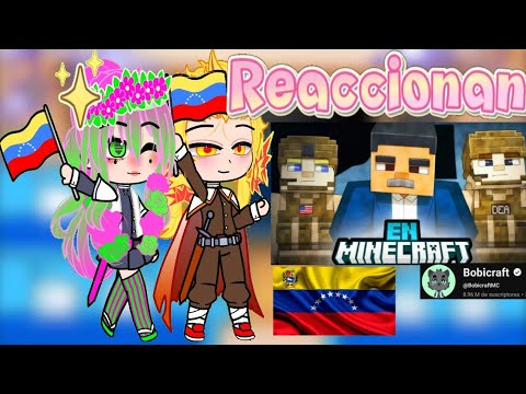 ~[ The pillars react to bobicraft/Venezuela 🇻🇪]~ [Minecraft] [crt: bobicraft]