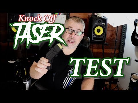 Cheap Chinese TASER Test from Wish.com