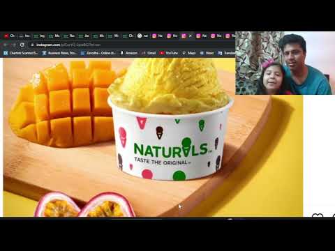 Natural Ice Cream | Ice Cream Blackpink Mango Vanilla #icecream