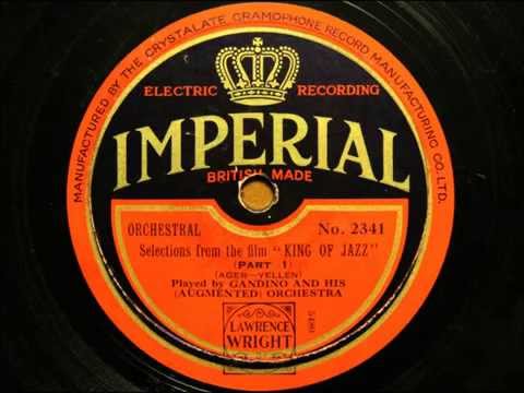 Selection from "The King of Jazz" played by Mantovani's orchestra