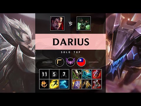 Darius Top vs Warwick: Unstoppable - TW Master Patch 14.24