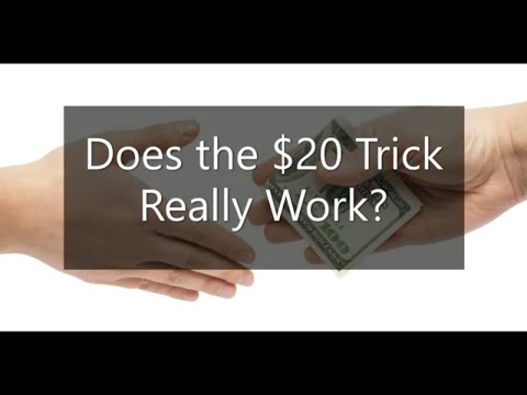 The Twenty Dollar Trick Las Vegas... Does It Work?