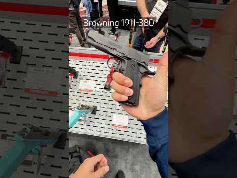 The one with magazine safety - Browning 1911-380 Pistol - SHOT Show 2025 #browning #1911 #shotshow