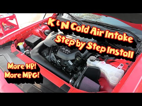 Power BOOST! Installing a Cold Air Intake on a Dodge Challenger #Mods